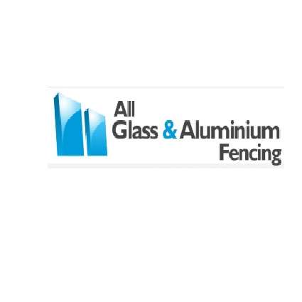 All glass and aluminium fencing