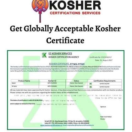 Kosher Certifications