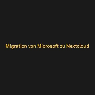 Microsoft Zu Nextcloud