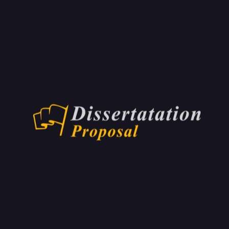Dissertation Proposal
