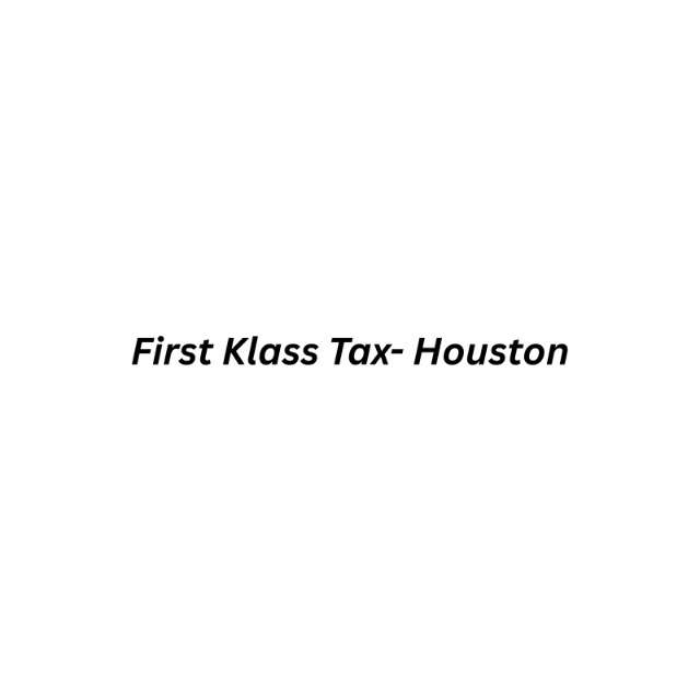First Klass Tax- Houston