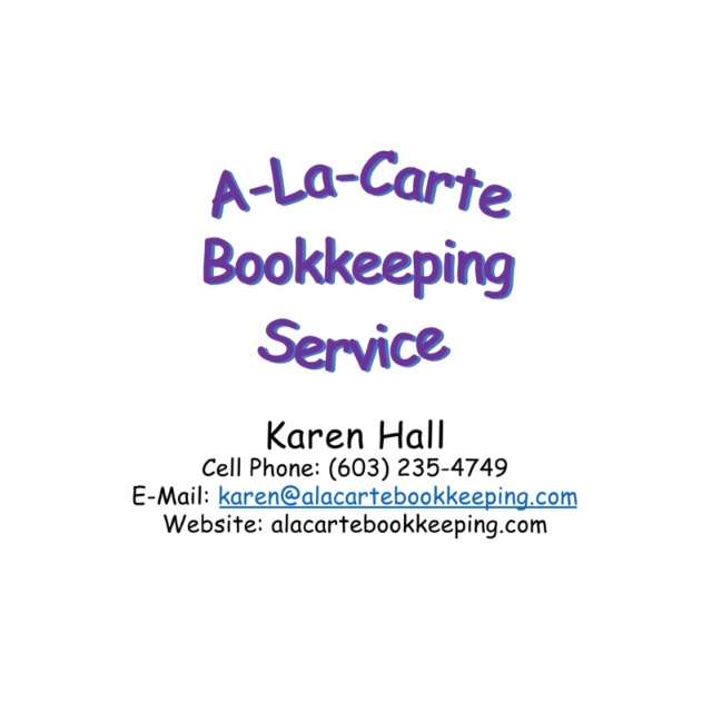 A-La-Carte Bookkeeping Services