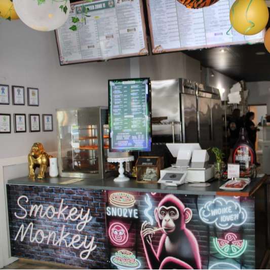 Smoking Monkey Pizza